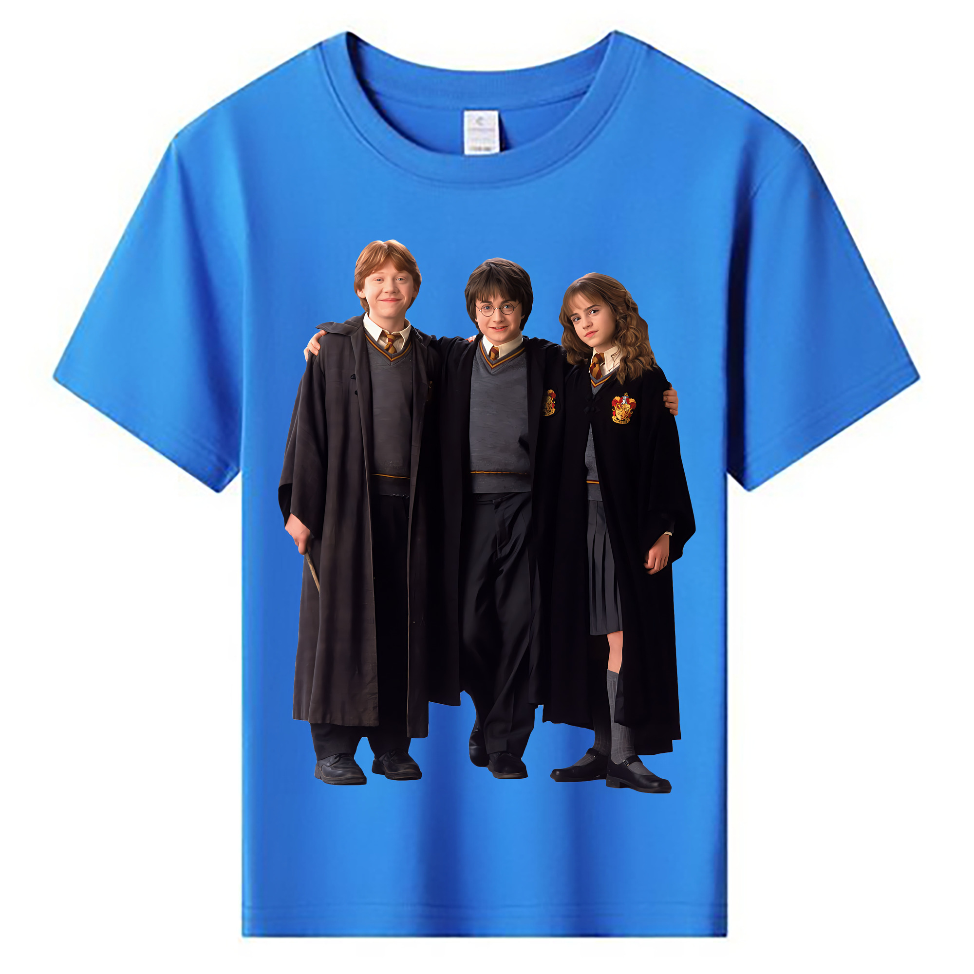 （画像用） Harry Potter ハリー・ポッターシリーズ 綿100％キッズTシャツ（フロントプリント）